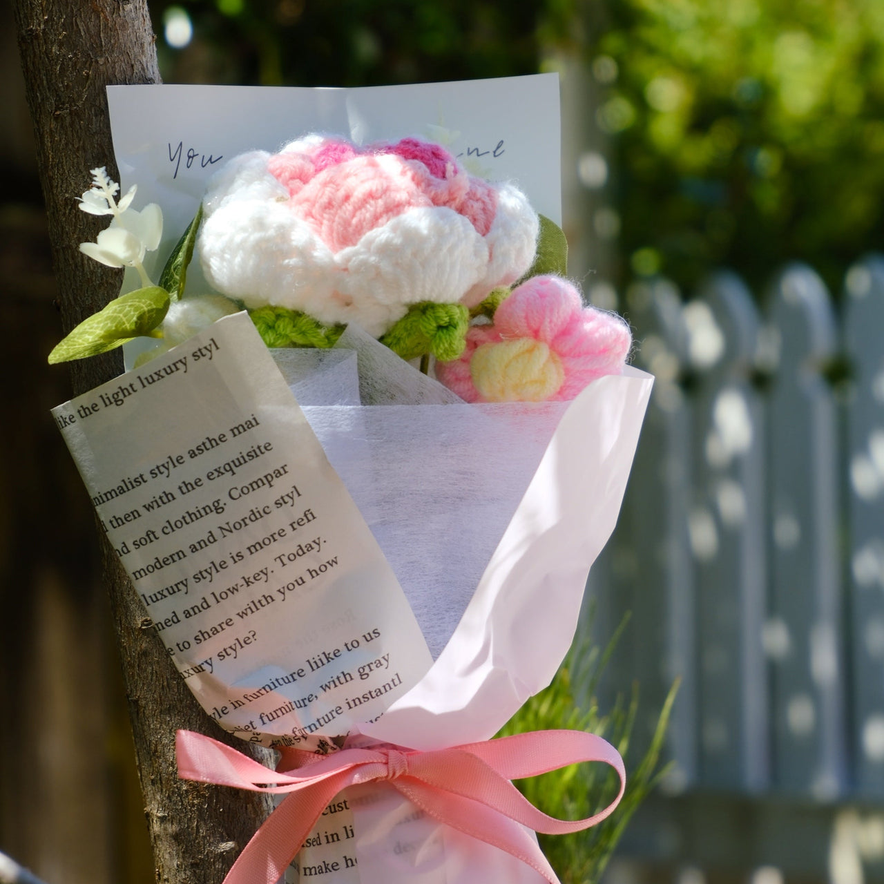 White & Pink Bouquet